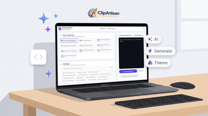 ClipArtisan The Aesthetic Decorative Assets bonus image 1