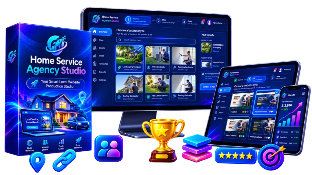 Home Service Agency Studio Review — vendor product artwork