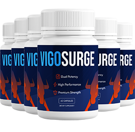 Vigosurge Product Image Vigosurge product image emphasizing its natural formulation for male health.