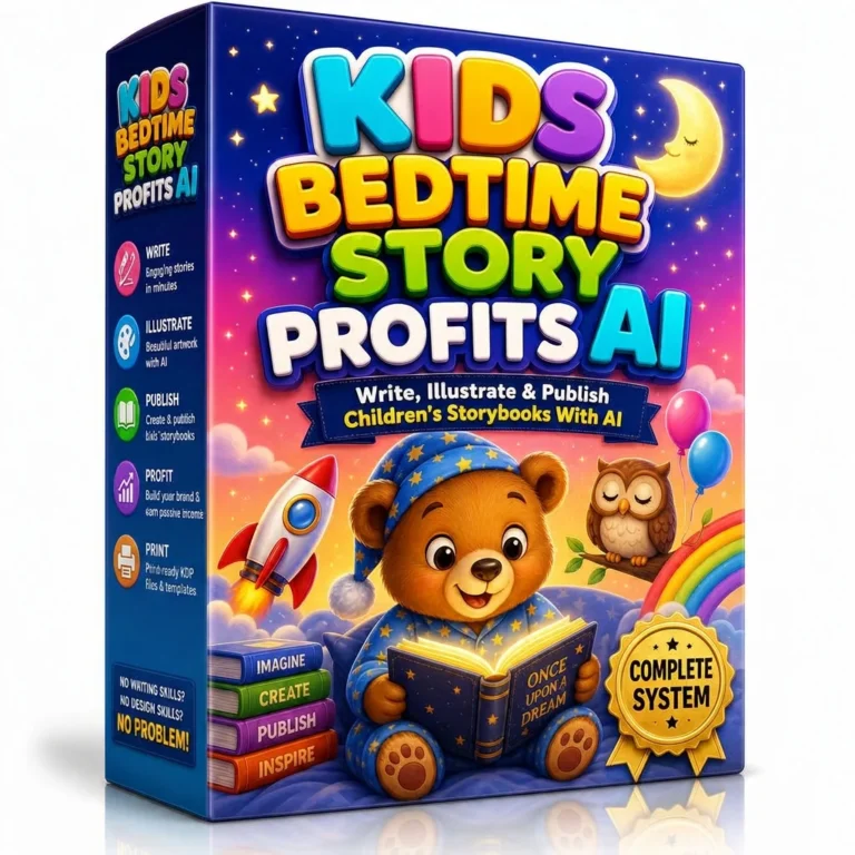 kids bedtime story profits ai review product image