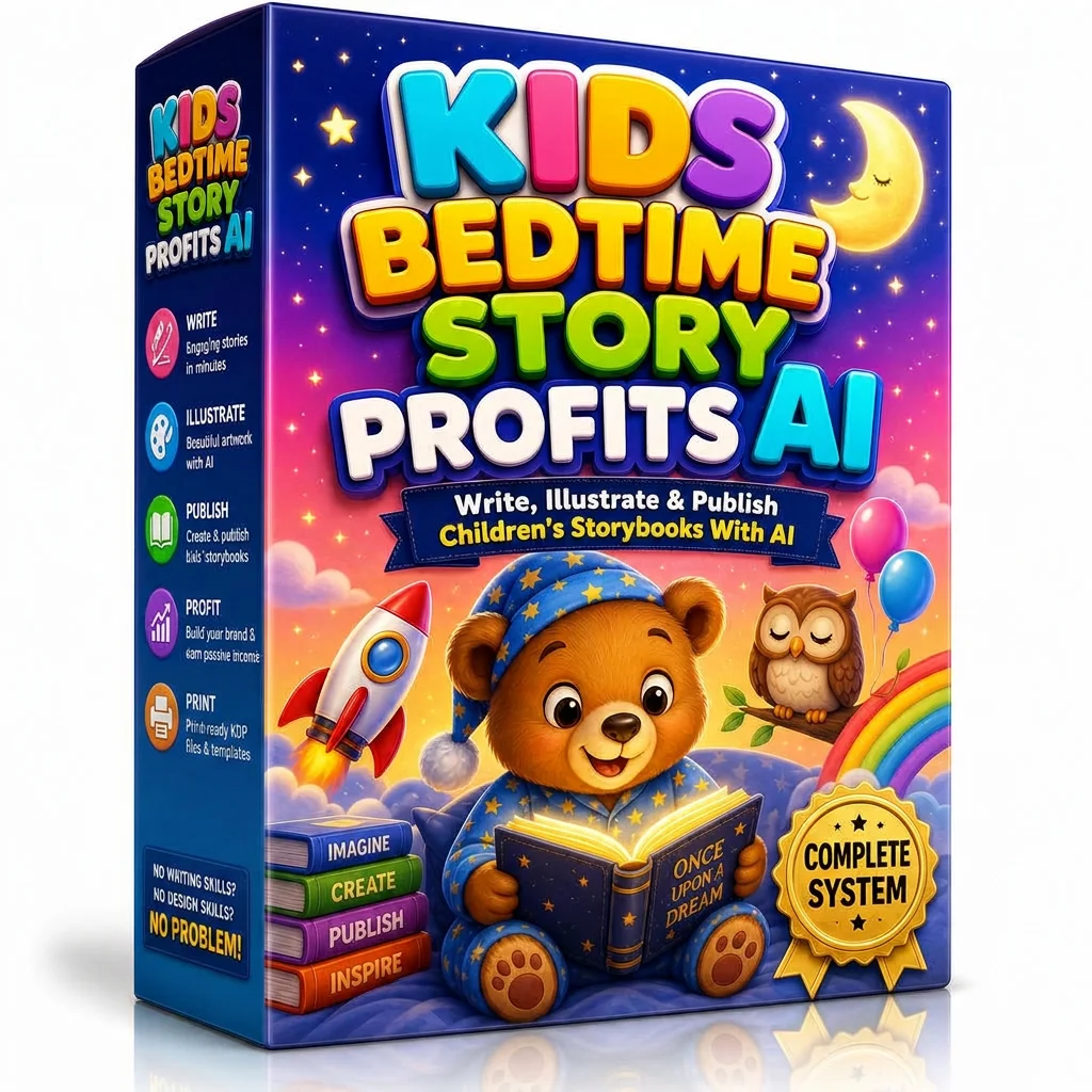 kids bedtime story profits ai review product image