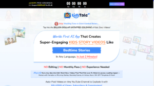 KidsTale Ai Overview KidsTale Ai | Special Review showcasing children's story video creation.