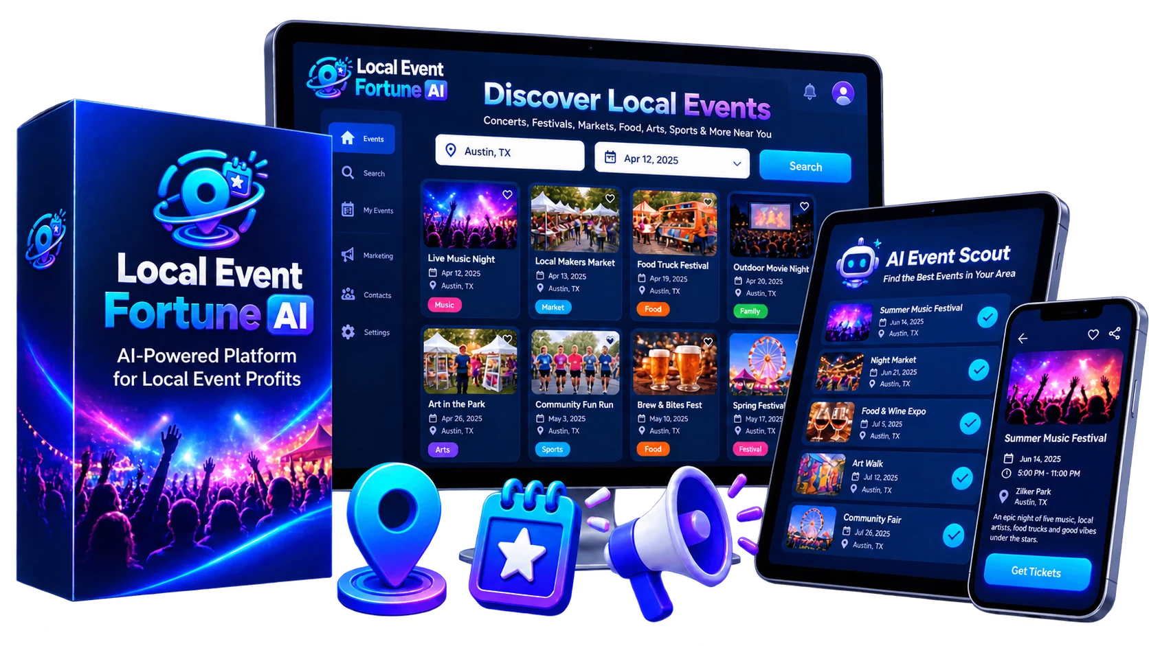 Local Event Fortune AI Official Product Image Local Event Fortune AI Review product image