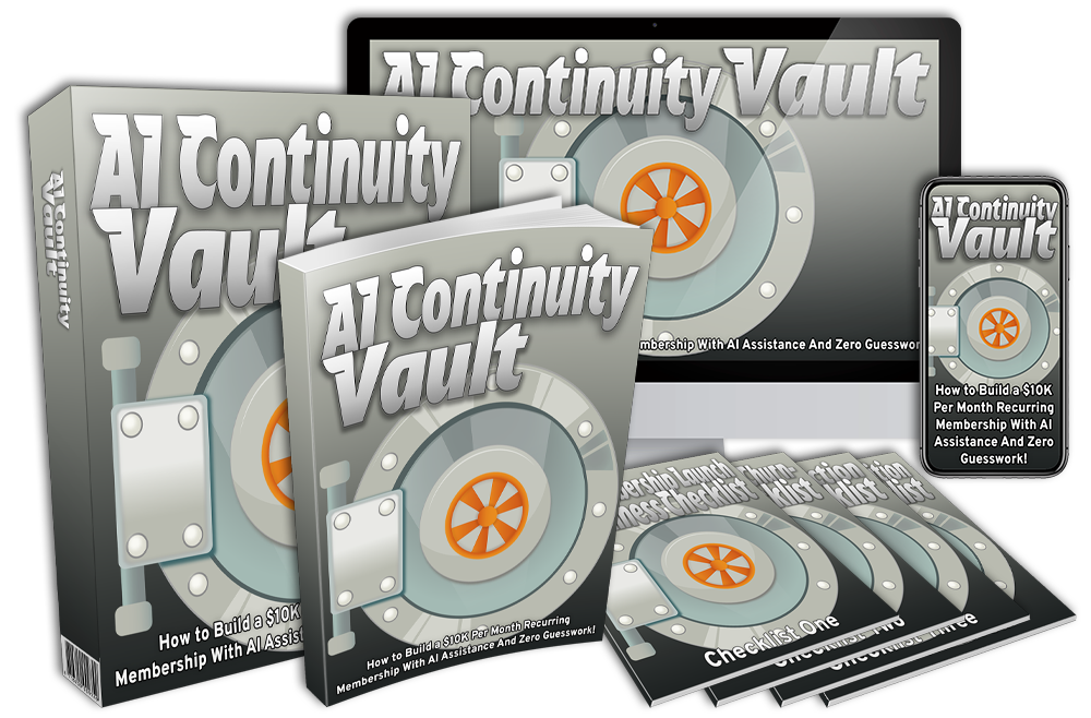 The AI Continuity Vault product image